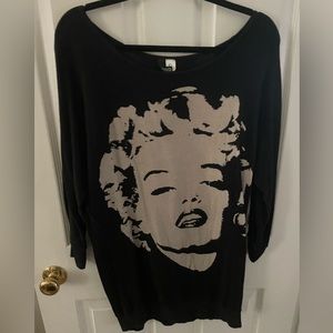 Marilyn Monroe Sweater Limited Edition HM Collection